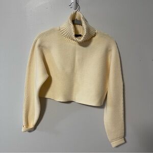 House of Harlow 1960 Cream Turtleneck Sweater
